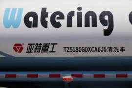 一汽解放底盘&nbsp;清洗车上装图片