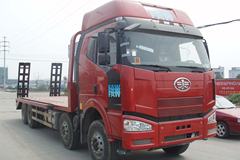 一汽解放 J6 330马力 8X4 平板运输车(神狐牌)(HLQ5311TPBC)
