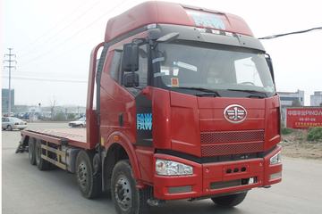 一汽解放 J6 330马力 8X4 平板运输车(神狐牌)(HLQ5311TPBC)