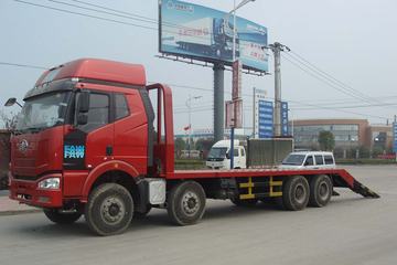 一汽解放底盘&nbsp;平板运输车外观图片