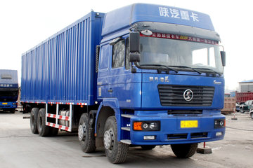陕汽 德龙F2000重卡 336马力 8X4 厢式载货车(标准版)(SX5265XXYNT456)