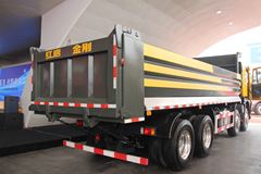 红岩 新金刚重卡 340马力 8X4 7.4米自卸车(上菲红)(CQ3314HTG366)