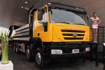 上汽红岩 新金刚重卡 390马力 8X4 8.6米自卸车(上柴)(高顶)(CQ3315HTG486)