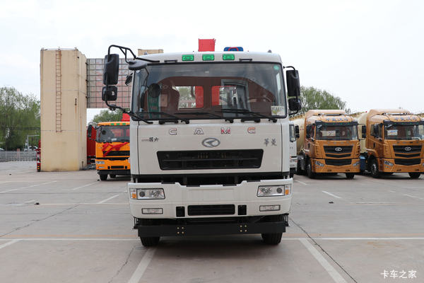 华菱之星 350马力 8X4 随车起重运输车(伴君长兴牌)