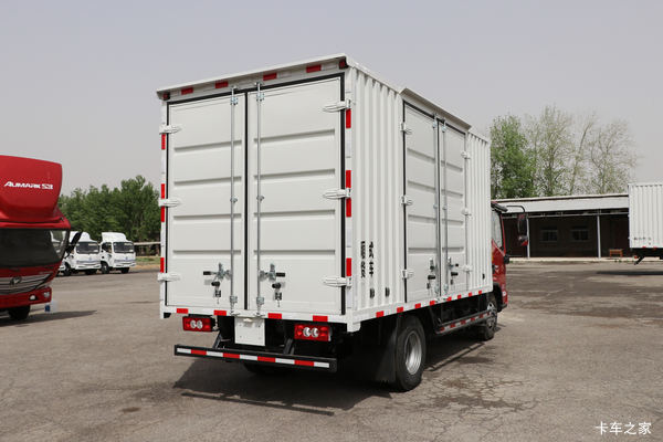 福田 欧马可S1系 156马力 4.14米单排厢式轻卡(国六)