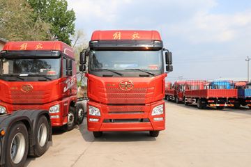 青岛解放 JH6重卡 领航版2.0 500马力 8X4 8.6米栏板载货车(后桥435升级冲焊桥)(CA1310P25K2L7T4E5A80)