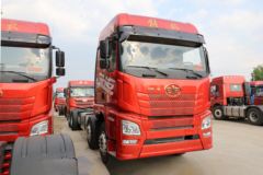 青岛解放 JH6重卡 领航版 400马力 8X4 9.5米仓栅式载货车(国六)(CA5310CCYP25K15L7T4E6A80)