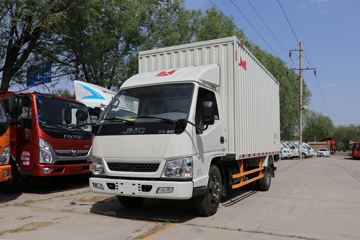 江铃 顺达窄体 122马力 4.21米单排厢式轻卡(气刹)(国六)(JX5041XXYTGA26)