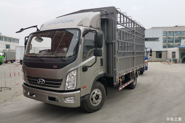 现代商用车 致道500M 重载版 156马力 4.165米单排仓栅轻卡