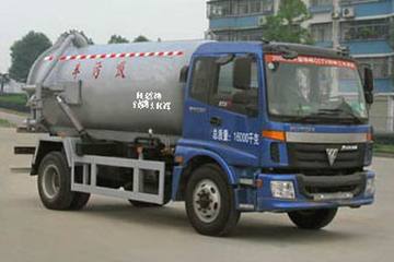 福田 欧曼ETX 3系 225马力 4X2 吸粪车(中燕牌)(BSZ5163GXEL5)