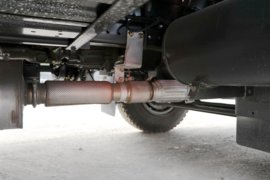 东风天锦VR&nbsp;平板运输车底盘图片