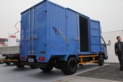 江铃凯锐 116马力 4米单排厢式轻卡(宽体)