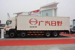 广汽日野 700系列重卡 380马力 8X4 9.6米厢式载货车(YC5310XXYFY2PY)