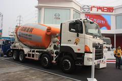 广汽日野 700系列 350马力 8X4 搅拌车(YC5310GJBFY2PU)