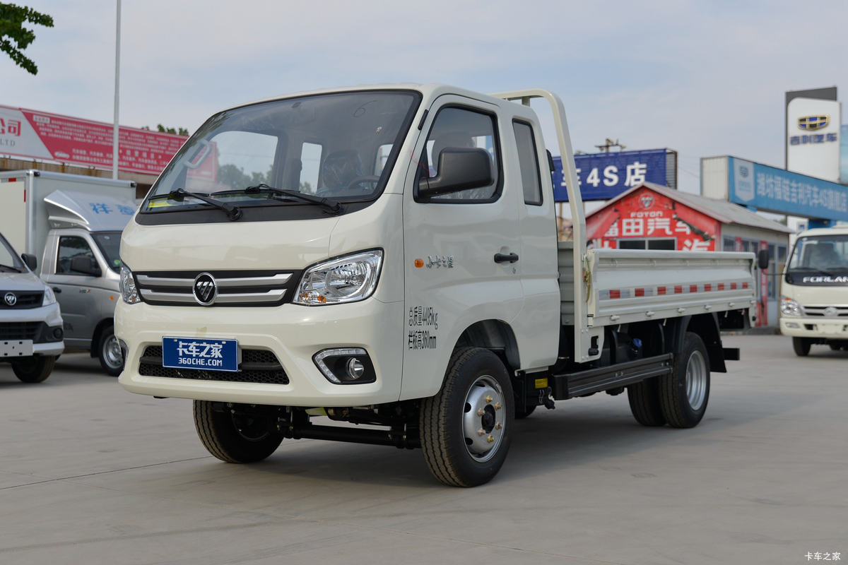 福田时代 小卡之星1 116马力 3.33米排半栏板微卡