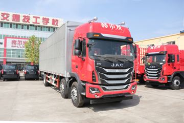 江淮 格尔发K5X重卡 260马力 6X2 9.5米翼开启厢式载货车(HFC5251XYKP1K2D54V)