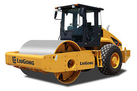 柳工 单钢轮压路机&nbsp;压路机外观图片