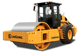 柳工 单钢轮压路机&nbsp;压路机外观图片