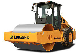 柳工 单钢轮压路机&nbsp;压路机外观图片