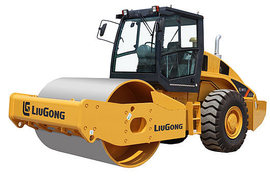 柳工 单钢轮压路机&nbsp;压路机外观图片