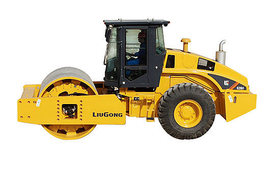 柳工 单钢轮压路机&nbsp;压路机外观图片