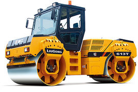 柳工 双钢轮压路机&nbsp;压路机外观图片