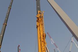 柳工 汽车起重机&nbsp;吊车外观                                                图片