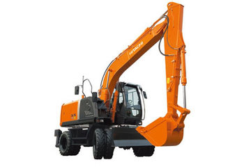 日立 ZX140W-3轮式挖掘机