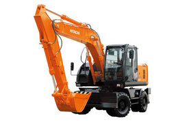 日立 轮式挖掘机&nbsp;挖掘机外观图片