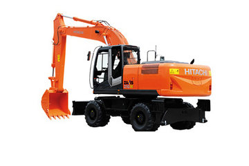 日立 ZX210W-3轮式挖掘机