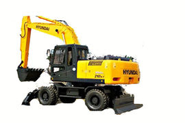 现代重工 轮式挖掘机&nbsp;挖掘机外观图片