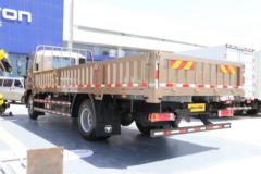 福田 奥铃大黄蜂 220马力 6.2米排半栏板载货车(BJ1166VJPFK-AD1)