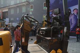 柳工 双钢轮压路机&nbsp;压路机外观图片