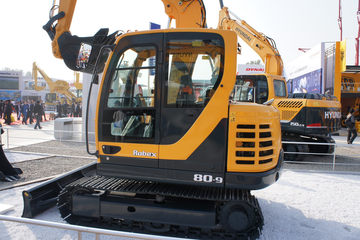现代重工 R80-9小型履带式挖掘机