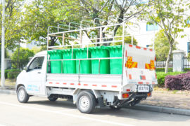 延龙&nbsp;电动垃圾车外观图片