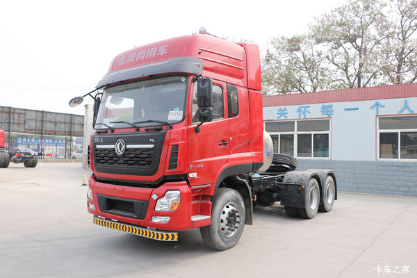 东风新疆 天龙VL燃气 北方版 460马力 6X4 LNG牵引车(国六)(DFV4258GP6N)