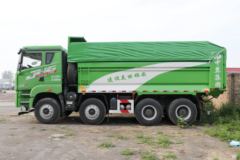 青岛解放 JH6重卡 375马力 8X4 5.6米自卸车