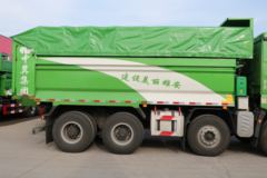 青岛解放 JH6重卡 375马力 8X4 5.6米自卸车