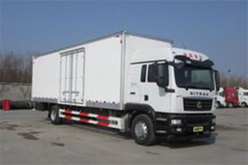 中国重汽 汕德卡SITRAK G5重卡 280马力 4X2 8.6米厢式载货车(ZZ5186XXYN711GE1)