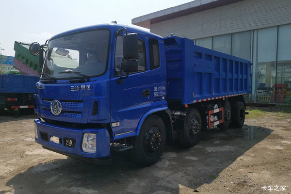 前二后六提升桥自卸车 乡村道路好帮手