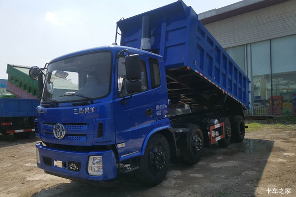 前二后六提升桥自卸车 乡村道路好帮手