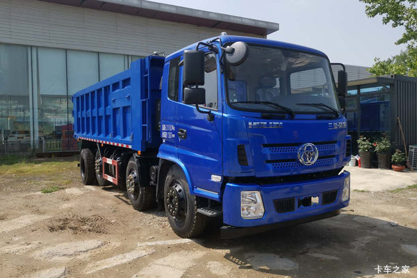 前二后六提升桥自卸车 乡村道路好帮手