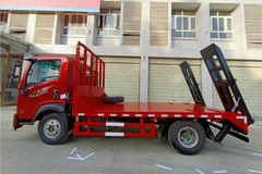 重汽王牌 7系 129马力 4X2 平板运输车(CDW5041TPBHA1R5)
