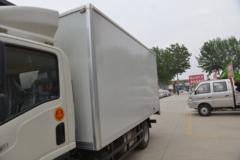 大运 新奥普力宽体 116马力 4X2 4.12米单排厢式轻卡(CGC5043XXYHDD35E)