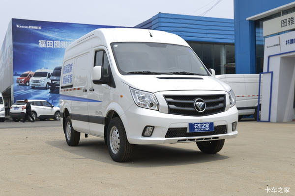 福田商务车 图雅诺E5 2019款 110马力 2.8T柴油 3座 短轴封闭货车