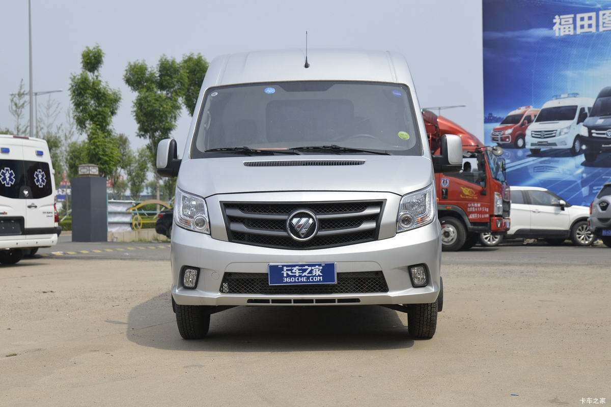 福田商务车 图雅诺 2022款 豪华版 177马力 2.8T柴油 7座 短轴中顶小客(后单胎)