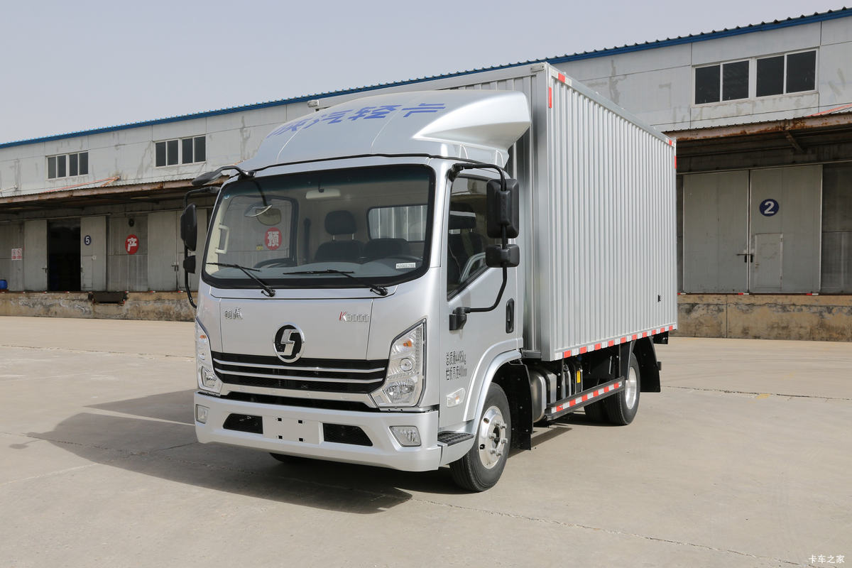 陕汽轻卡 德龙K3000 舒适型 130马力 4.18米单排厢式轻卡