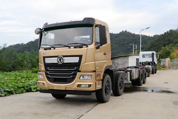 东风新疆 专底系列 350马力 8X4 平板运输车(大力牌)(DLQ5312TPBJH5)