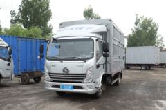 陕汽轻卡德龙K3000国五排放110马力4.18米仓栅运输车