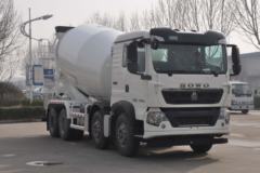 中国重汽 HOWO T5G 340马力 8X4 7.8方混凝土搅拌车(东岳牌)(ZTQ5313GJBZ7N30E)
